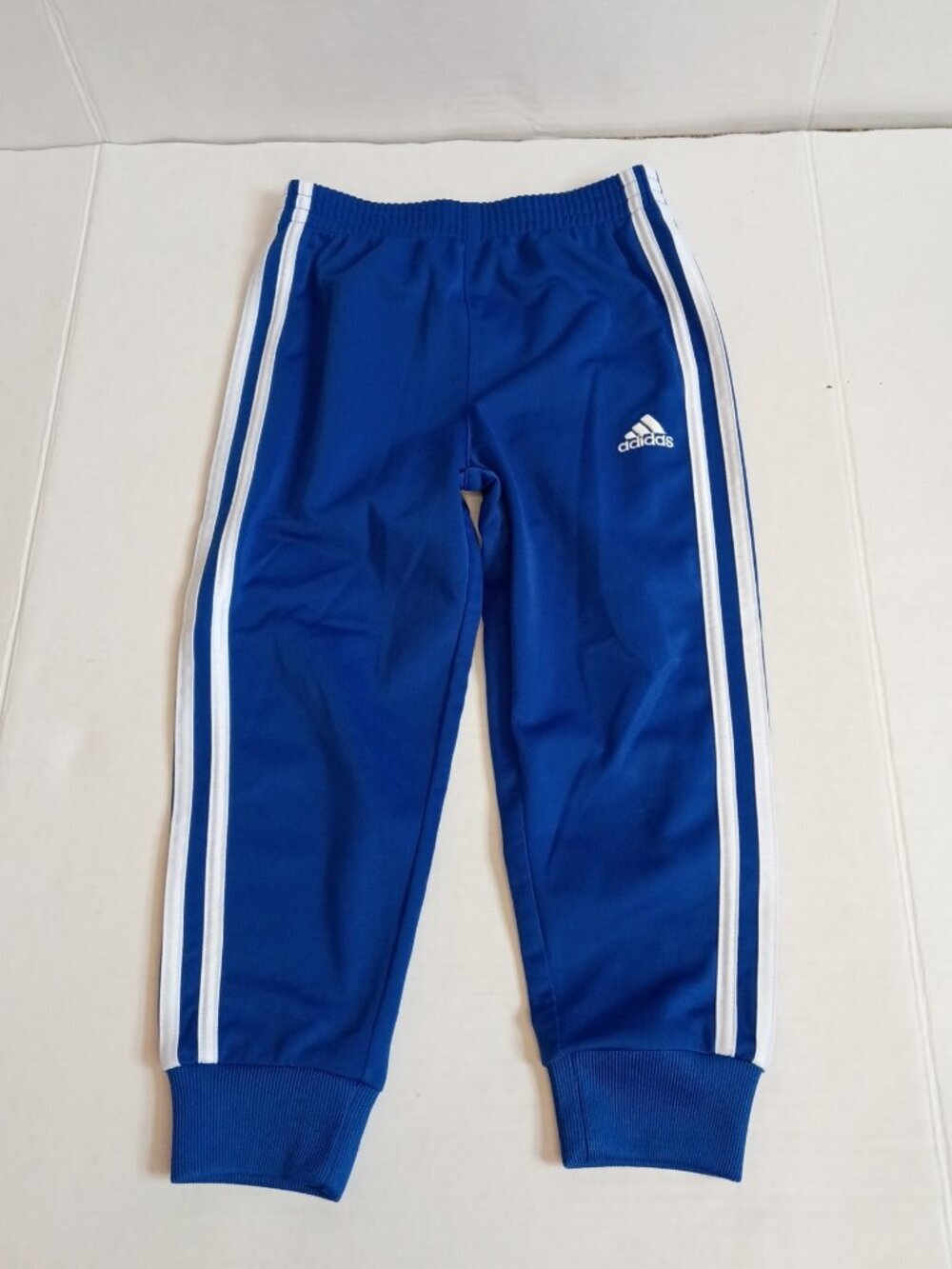 Adidas Kids Royal Blue Tricot Tracksuit Jacket Pants Set 4T - Picture 4 of 7